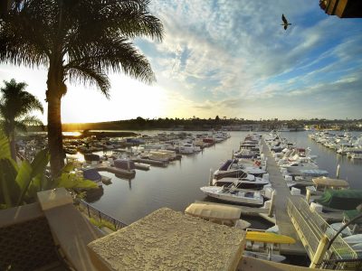 Dock For Rent At 40′ Slips Available in Beautiful Upper Newport Harbor
