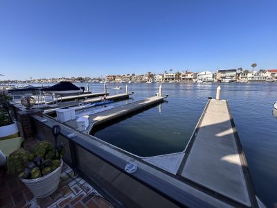 Dock For Rent At 65′ Boat Slip in Huntington Harbour