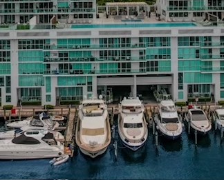 Dock For Rent At Exclusive Marina Slips for Sale at 400 Sunny Isles