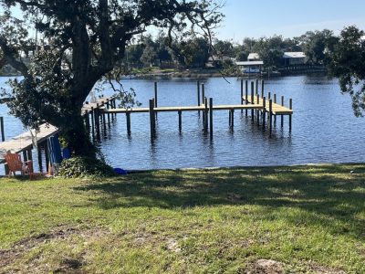 Dock For Rent At Private dock slips in protected calm bayou, Gulf access